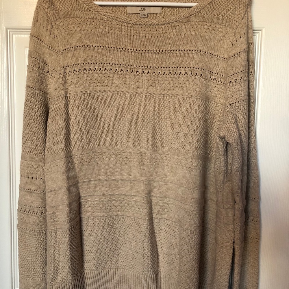Khaki sweater